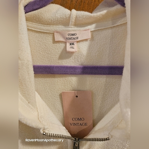 Camo VIntage Womens Hooded Warm Top - Picture 5 of 7